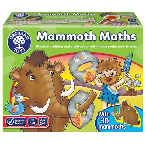 Mammoth Maths Game - Board Game-Dyscalculia,Games & Toys,Maths,Maths Toys,Orchard Toys,Primary Games & Toys-Learning SPACE