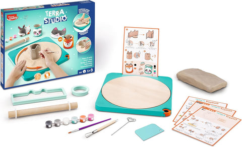 Maped Creativ Terra Studio – Pottery Kit for Kids-Art Materials,Art Pack,Arts & Crafts,Maped Stationery,Primary Arts & Crafts-Learning SPACE