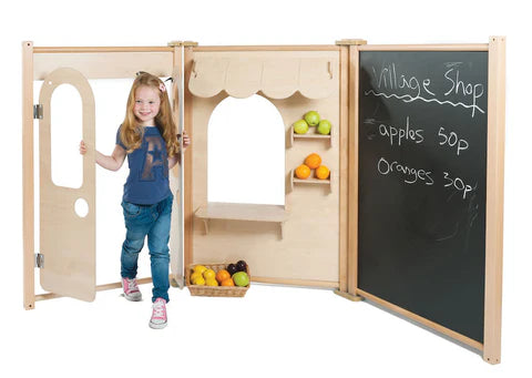 Maple Panel Shop Set - Role Play Divider-Dividers, Drawing & Easels, Kitchens & Shops & School, Millhouse, Role Play-PT394-Learning SPACE