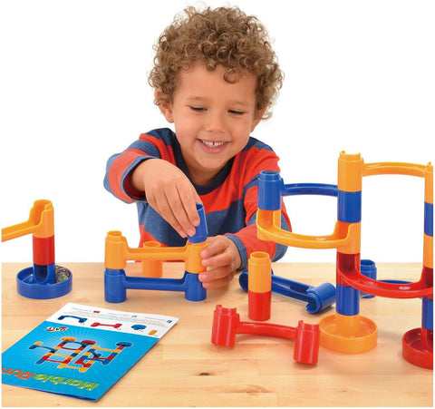 Marble Run - Basic Set for Endless Creative Fun-Cause & Effect Toys,Engineering & Construction,Galt,Learning Activity Kits,Maths,Primary Maths,S.T.E.M,Shape & Space & Measure,Stacking Toys & Sorting Toys,Stock,Technology & Design,Tracking & Bead Frames-Learning SPACE