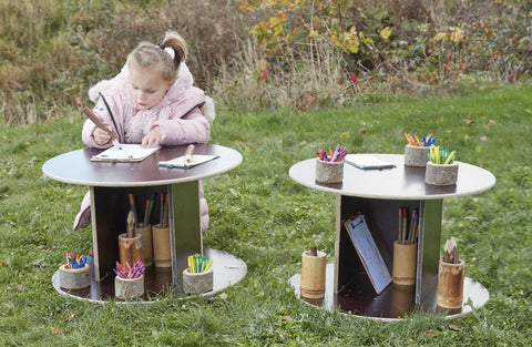 Mark Making Stations (2Pk)-Cosy Direct,Cosy Outdoor,Forest School & Outdoor Garden Equipment,Handwriting,Outdoor Classroom,Outdoor Furniture,Outdoor Play-Learning SPACE