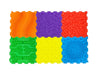 Massage Puzzle Floor Tiles – 6 Bright Colours-Playlearn,Rainbow Theme Sensory Room,SCOTEXCEL,Sensory Dens,Sensory Floor Tiles,Sensory Flooring,Tactile Toys & Books-Learning SPACE