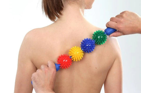 Massage Spikey Roller Stick-ADD/ADHD,Calming & Anxiety,Calming and Relaxation,Playlearn,Teen Sensory Weighted & Deep Pressure,Vibration & Massage,Weighted & Deep Pressure-Learning SPACE