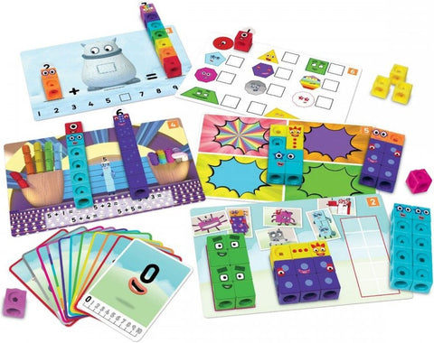 MathLink® Cubes Numberblocks 1-10 Activity Set-Addition & Subtraction,Counting Numbers & Colour,Dyscalculia,Early Years Maths,Learning Activity Kits,Learning Resources,Maths,Maths Toys,Multiplication & Division,Neuro Diversity,Primary Maths,S.T.E.M,Stock,Technology & Design-Learning SPACE