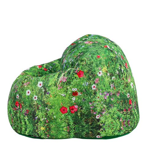 Meadow Children's Bean Bag Chair-Bean Bags,Bean Bags & Cushions,Chill Out Area,Dropship,Eden Learning Spaces,Nature Learning Environment,Nature Sensory Room,Nurture Room,Sensory Room Furniture,Wellbeing Furniture-Learning SPACE
