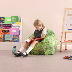 Meadow Children's Bean Bag-Bean Bags,Bean Bags & Cushions,Chill Out Area,Dropship,Eden Learning Spaces,Nature Learning Environment,Nature Sensory Room,Nurture Room,Sensory Room Furniture,Wellbeing Furniture-Learning SPACE