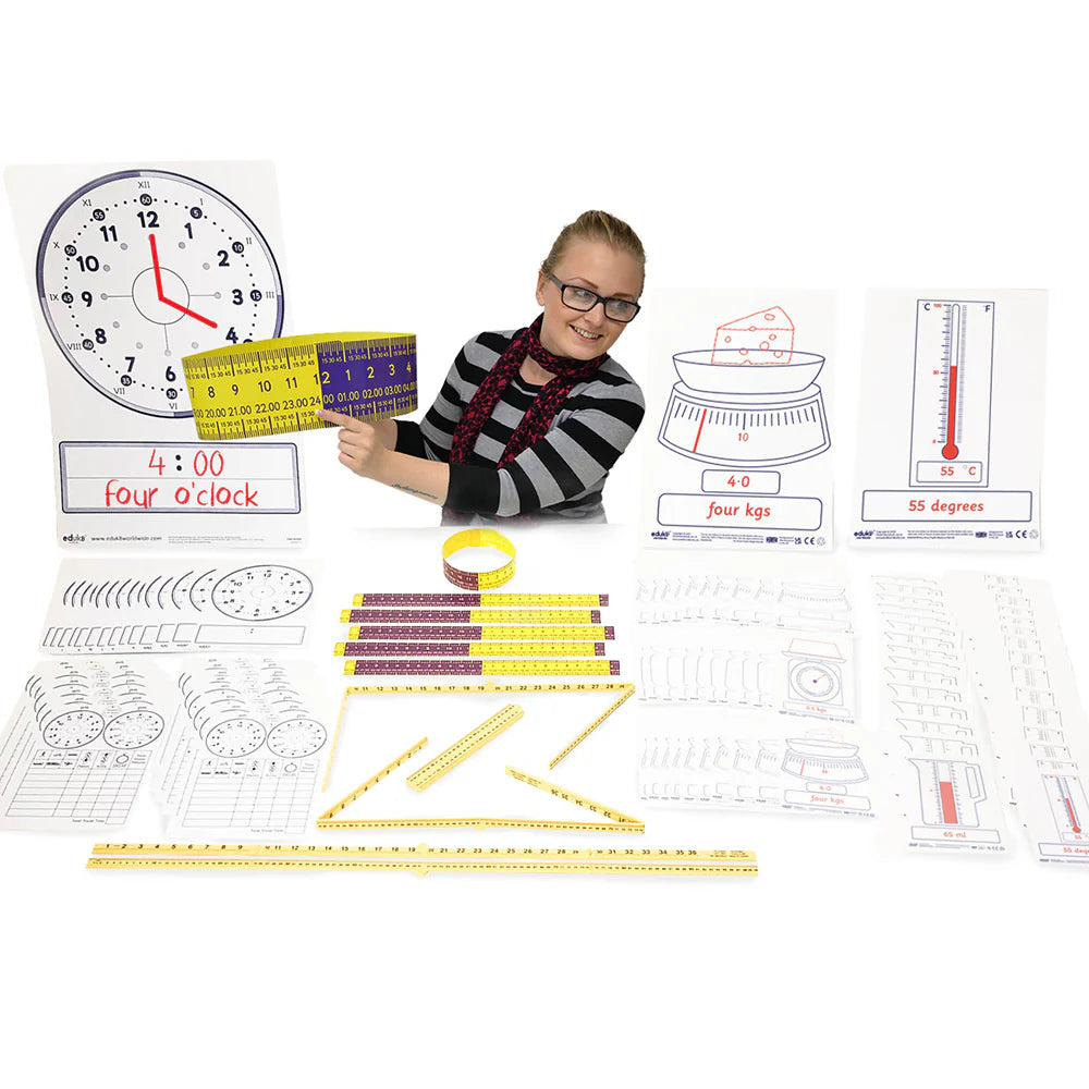 Measurement Class Pack-Classroom Packs,Classroom Resources,Dropship,Educational Classroom Materials,EDUK8,Learning Resources,Primary Maths,Shape & Space & Measure-Learning SPACE