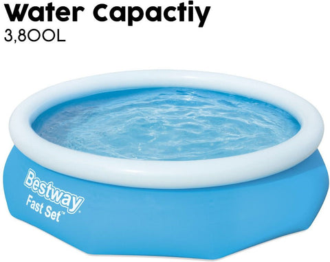 Medium Fast Set Pool (10Ft)-Bestway,Seasons,Stock,Summer,Swimming Pools-Learning SPACE