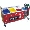 Medium Stainless Steel Waste Trolley-Catering & Clearing,Dropship,School Trolley,Trolleys-Learning SPACE