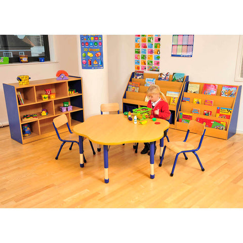 Milan Flower Table-Classroom Table,Flower,Furniture,Height Adjustable,Milan,Profile Education,Table,Wellbeing Furniture-Learning SPACE