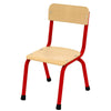 Milan Stackable Chairs-Classroom Chairs, Furniture, Profile Education, Seating, Wellbeing Furniture-Red-6-8 Years-Learning SPACE