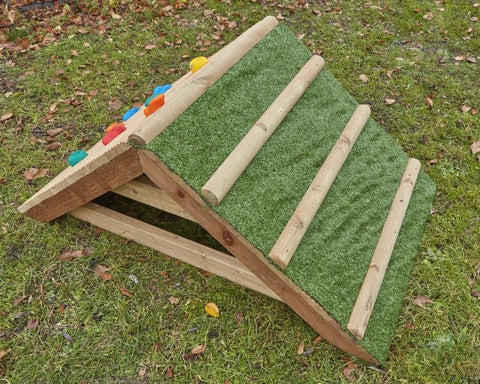 Mini Grass Climb Crescent-Cosy Direct,Cosy Outdoor,Forest School & Outdoor Garden Equipment,Outdoor Climbing Frames,Outdoor Play,Outdoor Toys & Games-Learning SPACE