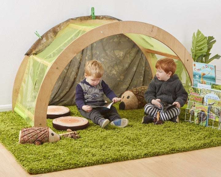 Mini Rafiki Indoor Archway Reader-Arches, Cosy Direct, Nooks dens & Reading Areas, Play Dens, Reading Den-36735-Learning SPACE