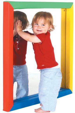Mirror Soft Frame (850mm) – Develops Children’s Self-Awareness-Mirrors-AllSensory,Eco Friendly,Sensory,Sensory Mirrors,Sensory Wall Panels & Accessories,Soft Frame Mirrors,Stock-Learning SPACE