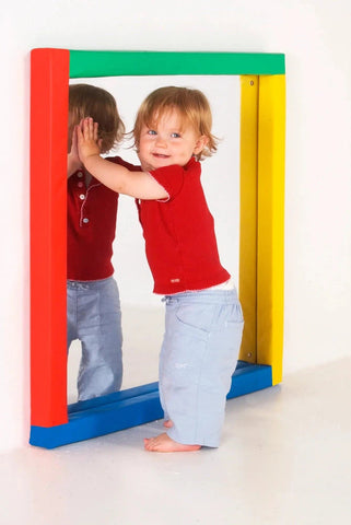 Mirror Soft Frame (850mm) – Develops Children’s Self-Awareness-Mirrors-AllSensory,Eco Friendly,Sensory,Sensory Mirrors,Sensory Wall Panels & Accessories,Soft Frame Mirrors,Stock-Learning SPACE