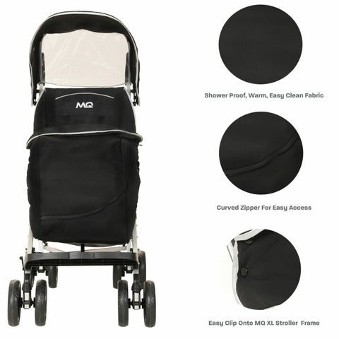 MobiQuip Disability Pushchair Footmuff-Dropship,Specialised Prams Walkers & Seating-Learning SPACE