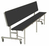 Mobile Convertible Mobile Folding Bench Unit - Age range 11+-Bench,Folding Table-Black-9SLCB829-BK-Learning SPACE