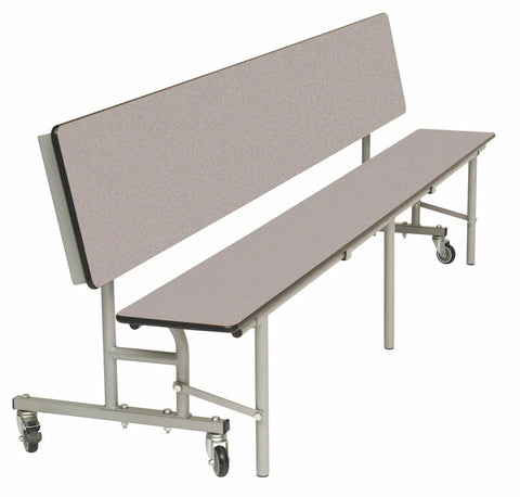 Mobile Convertible Mobile Folding Bench Unit - Age range 5-11-Bench,Folding Table-Grey Fleck-9SLCB827-GF-Learning SPACE