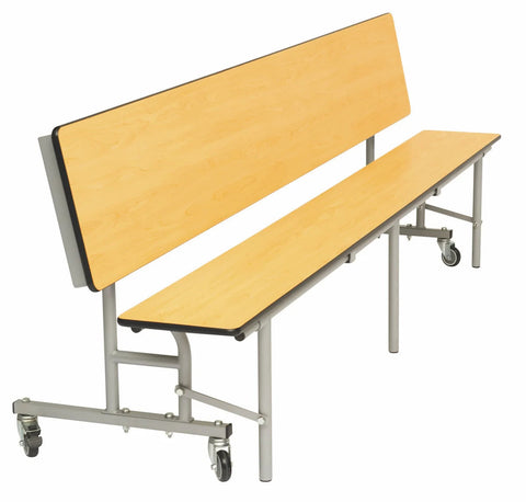 Mobile Convertible Mobile Folding Bench Unit - Age range 5-11-Bench,Folding Table-Maple-9SLCB827-MA-Learning SPACE