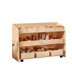 Mobile Healdswood Shelf-Cosy Direct,Shelves,Storage,Trolleys,Wellbeing Furniture-Learning SPACE