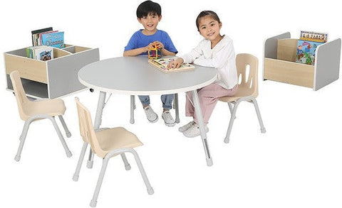 Mobile Kinderbox - Book Storage-Calmer Classrooms,Classroom Displays,Dropship,Helps With,Reading Area,Storage,Thrifty,Trolleys,Wellbeing Furniture-Learning SPACE