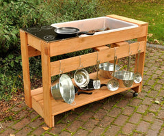 Mobile Mud Kitchen-Classroom Resources,Cosy Direct,Cosy Outdoor,EA Tender,Educational Play,Kitchens & Shops & School,Mud Kitchen,Outdoor Classroom,Outdoor Play,Storage,Trolleys,Wellbeing Furniture-Learning SPACE