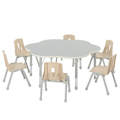 Modern Thrifty Flower Table-Classroom Table,Flower,Furniture,Height Adjustable,Profile Education,Table,Wellbeing Furniture-Learning SPACE