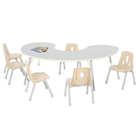 Modern Thrifty Group Table-Classroom Table,Dropship,Furniture,Height Adjustable,Horseshoe,Profile Education,Table,Thrifty,Wellbeing Furniture-Learning SPACE