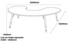 Modern Thrifty Group Table-Classroom Table,Dropship,Furniture,Height Adjustable,Horseshoe,Profile Education,Table,Thrifty,Wellbeing Furniture-Learning SPACE