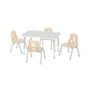 Modern Thrifty Rectangular Table - 4/6/8 Seater Options-Classroom Table,Dropship,Furniture,Height Adjustable,Profile Education,Rectangular,Table,Thrifty,Wellbeing Furniture-Learning SPACE