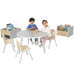 Modern Thrifty Round Table-Classroom Table,Furniture,Height Adjustable,Profile Education,Round,Table,Thrifty,Wellbeing Furniture-Learning SPACE