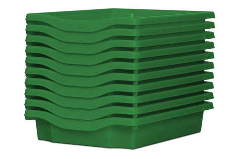 Monarch Trays Multi Packs-Dropship,Monarch UK,Trays-Single (10Pack)-Green-MT001SET10CGREEN-Learning SPACE