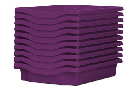 Monarch Trays Multi Packs-Dropship,Monarch UK,Trays-Single (10Pack)-Purple-MT001SET10CPURPLE-Learning SPACE