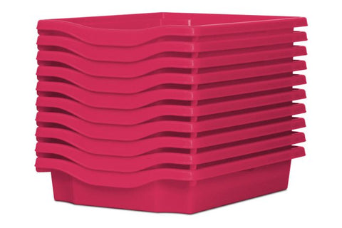Monarch Trays Multi Packs-Dropship,Monarch UK,Trays-Single (10Pack)-Pink-MT001SET10CPINK-Learning SPACE