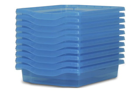 Monarch Trays Multi Packs-Dropship,Monarch UK,Trays-Single (10Pack)-Blue Tint-MT001SET10CSKYBLUETINT-Learning SPACE