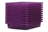 Monarch Trays Multi Packs-Dropship,Monarch UK,Trays-Single (10Pack)-Violet Tint-MT001SET10CVIOLETTINT-Learning SPACE