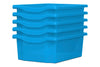 Monarch Trays Multi Packs-Dropship,Monarch UK,Trays-Double (5 Pack)-Cyan-MT002SET5CCYAN-Learning SPACE