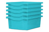 Monarch Trays Multi Packs-Dropship,Monarch UK,Trays-Double (5 Pack)-Light Blue-MT002SET5CLIGHTBLUE-Learning SPACE