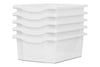 Monarch Trays Multi Packs-Dropship,Monarch UK,Trays-Double (5 Pack)-White-MT002SET5CWHITE-Learning SPACE