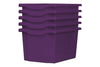 Monarch Trays Multi Packs-Dropship,Monarch UK,Trays-Triple (5 Pack)-Purple-MT003SET5CPURPLE-Learning SPACE