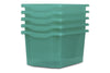Monarch Trays Multi Packs-Dropship,Monarch UK,Trays-Triple (5 Pack)-Aqua Tint-MT003SET5CAQUAGREEN-Learning SPACE