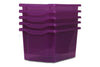 Monarch Trays Multi Packs-Dropship,Monarch UK,Trays-Triple (5 Pack)-Violet Tint-MT003SET5CVIOLETTINT-Learning SPACE