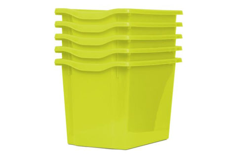 Monarch Trays Multi Packs-Dropship,Monarch UK,Trays-Quad (5 Pack)-Lime-MT004SET5CLIME-Learning SPACE