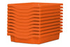 Monarch Trays Multi Packs-Dropship,Monarch UK,Trays-Single (10Pack)-Tangerine-MT001SET10CTANG-Learning SPACE