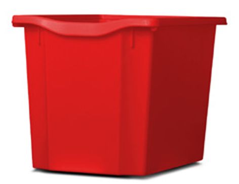 Monarch Trays Singular-Dropship,Monarch UK,Trays-Quad-Red-MT004CRED-Learning SPACE