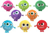 Monster Emotions Cushions (8 Pack)-Additional Need, Bean Bags & Cushions, Bullying, Calmer Classrooms, Classroom Packs, Cushions, Eden Learning Spaces, Emotions & Self Esteem, Helps With, Nurture Room, PSHE, Social Emotional Learning, Social Stories & Games & Social Skills, Stock, Wellbeing Furniture-Learning SPACE