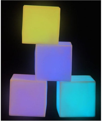 Mood Blocks Pack of 4-AllSensory,Building Blocks,excell2,Light Box Accessories,Playlearn,Sensory Light Up Toys,Stock,Visual Sensory Toys-Learning SPACE