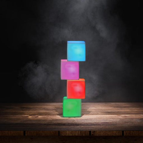 Mood Blocks Pack of 4-AllSensory,Building Blocks,excell2,Light Box Accessories,Playlearn,Sensory Light Up Toys,Stock,Visual Sensory Toys-Learning SPACE