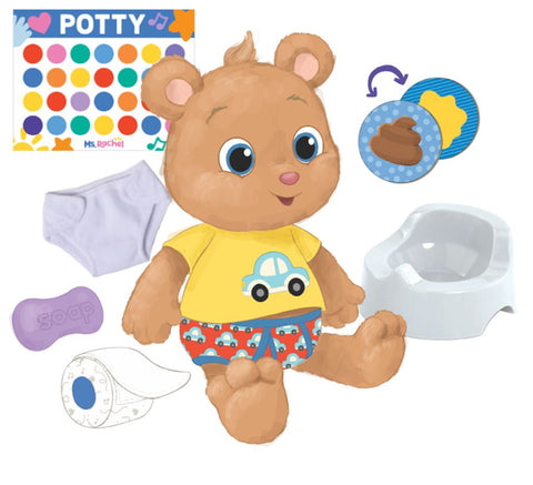 Ms. Rachel Bean Potty Playset-Comfort Toys,Games & Toys,Ms. Rachel,Plush,Toilet Training-Learning SPACE