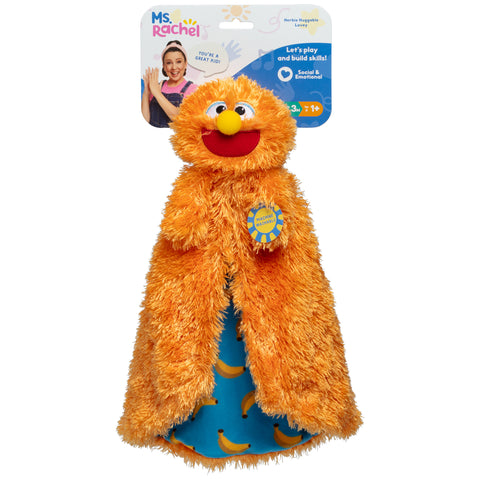 Ms. Rachel Herbie Comfort Lovey – Soothing Baby Security Blanket-Baby & Toddler Gifts,Baby Sensory Toys,Baby Soft Toys,Baby Toys,Calming & Anxiety,Calming and Relaxation,Comfort Toys,Games & Toys,Ms. Rachel,Nursery-Learning SPACE